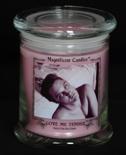 Elvis Love Me Tender Candle Magnificent Candles