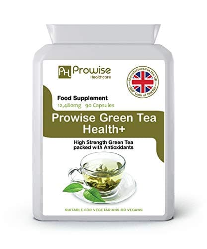 Green Tea Weight Loss 12480mg 90 Capsules - UK Manufactured | GMP Standards by Prowise Healthcare