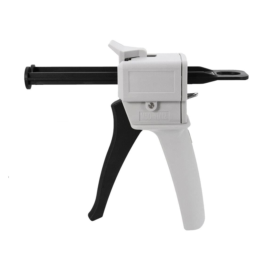 Dispenser Gun 50ml, Adhesive Dispensing Mixer, Manual Dual Cartridge Applicator AB Gun 1:1/2:1 Ratio