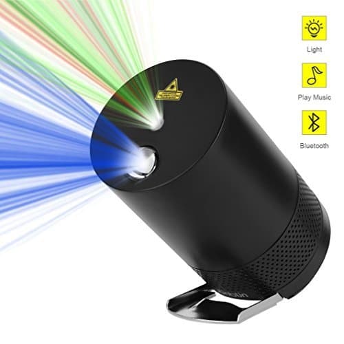 LED Projector Laser Lights NiceHyacinth Party Laser Lights Projector For House with Bluetooth Speaker,Voice-Activated Rhythm Light Perfect for DJ Disco Party Home Show Birthday Party Stage and Camping