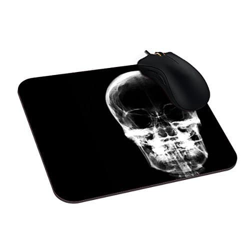 Urdesigner Customized Rectangle Non-Slip Rubber Mousepad Fantasy Xray Techs Cool Unique Gaming Mouse Pad 9.25X7.75 Inch