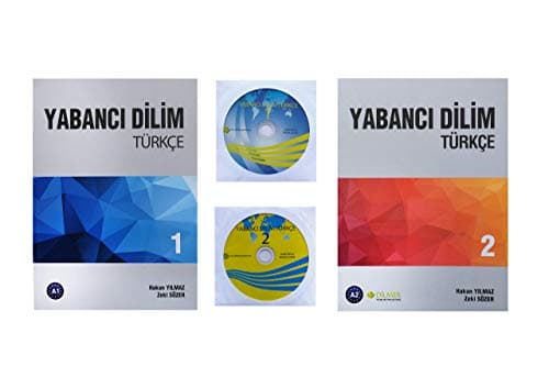 Turkish Grammar Exercise 2 Books A1 and A2 Learn Turkish Study Turkish Language Beginner and Elementary Dilmer 1-2 Paperback