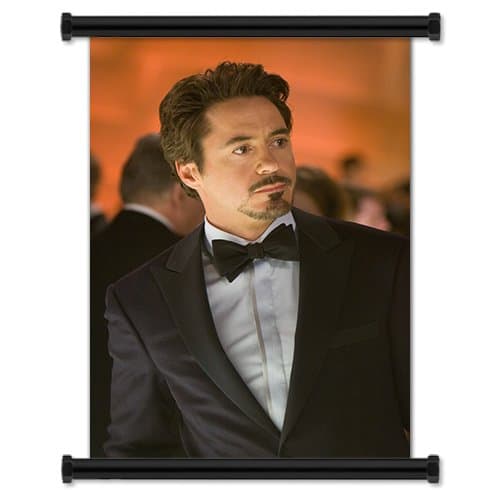 Robert Downey Jr. Sexy Fabric Wall Scroll Poster (16" X 24") Inches