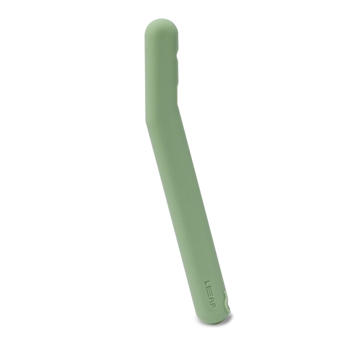 Leaf Dermaplaner Cover, Sage Green - Silicone Travel Case