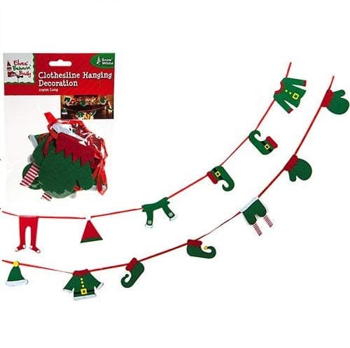 PMS 175CM BOY ELF CLOTHES LINE DECORATION IN PBHC