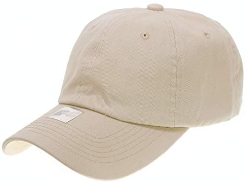 RufnTop Black Eagles 100% Cotton and Denim Washed Classic Dad Hat Plain Dyed Low Profile Baseball Cap(Beige OS)