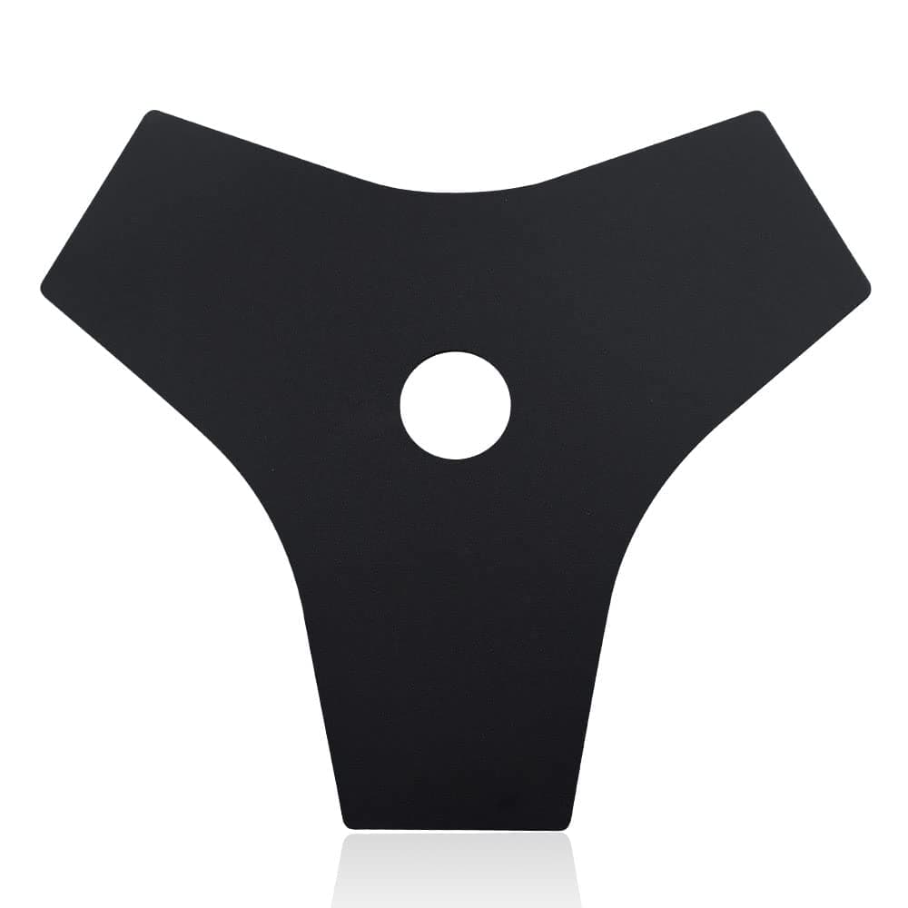 AC04105 8” Replacement Heavy Duty Blade for Ryobi Brush Cutter Blade Expand-It Models RY254BC, RY40255-BRC, RYBRC77, Reversible Steel Tri-Arc Brush Cutting Blade.