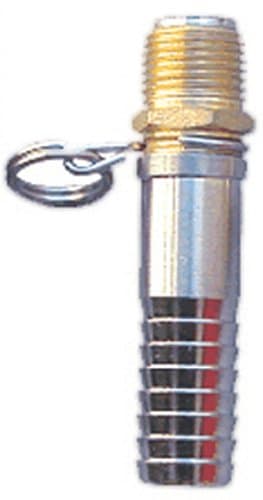 8-3/4-B Hose Fitting, 3/4" MNPT x Hose Barb Swivel