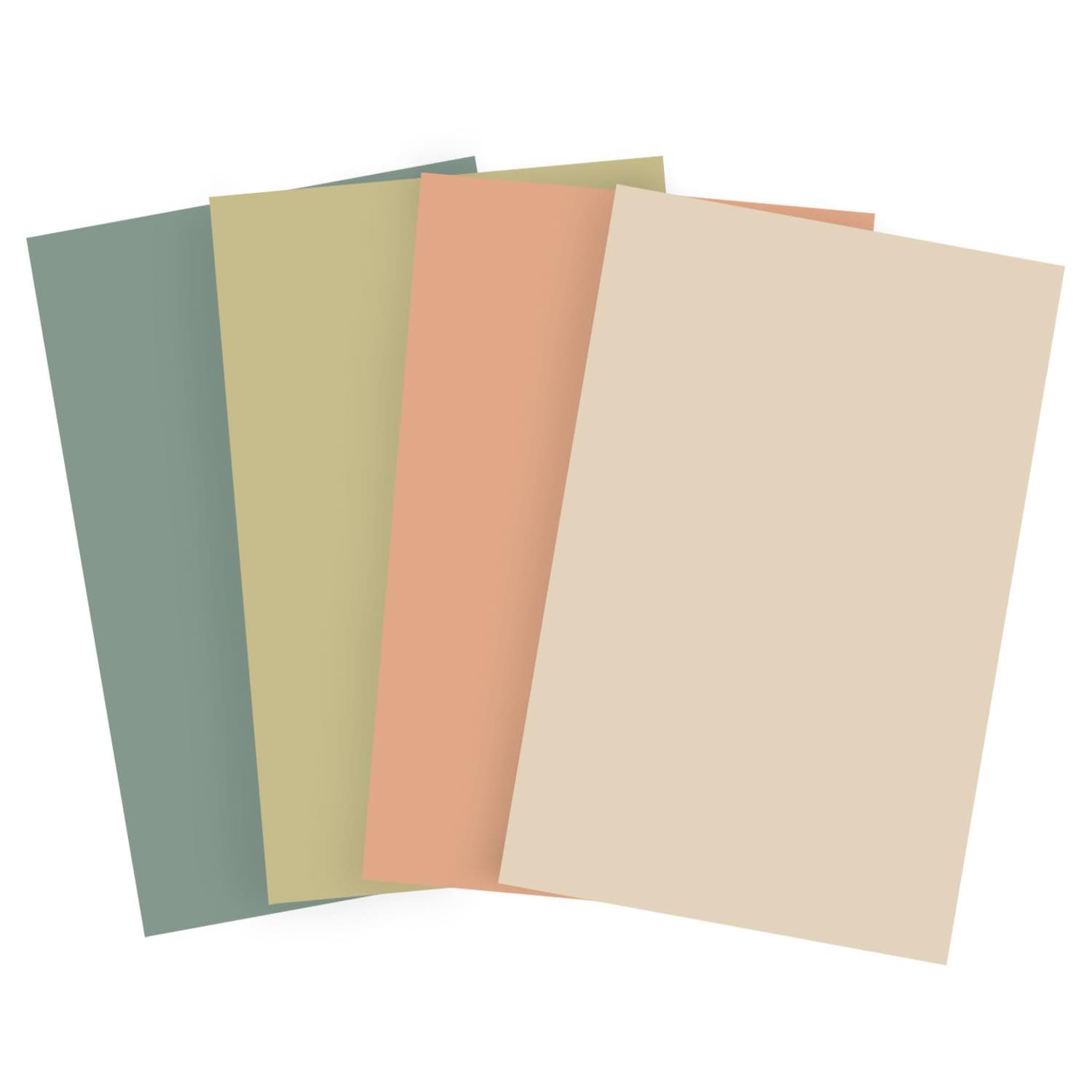 Bessie BakesCanyon Moon Solid Color Roll-Up 2 Feet x 3 Feet Photography Backdrops 4 Pack