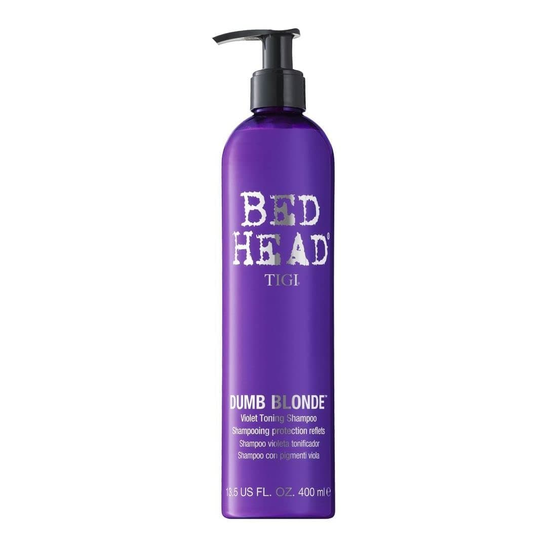 Bed Head Dumb Blonde Purple Toning Shampoo, 13.5 Ounce