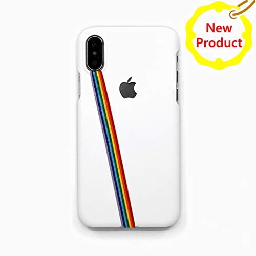 DEZENT Cell Phone Loops Straps - Upgrade Cell Phone Grips and Design - Cell Phone Finger Straps Holder Mobile Cell Phone Accessory - 32 Designs (Stripe Rainbow)