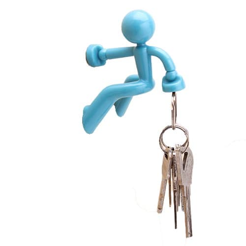 Key Pete Magnetic Key Holder - Red (blue)