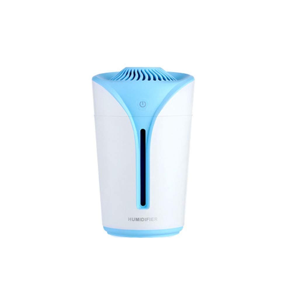 Dtuta Humidifier Heater Hanging Children's Room Cold Nebuliser Colourful Night Light Mini Mute Car Outdoors Moisturising Non Drying, ABS, blue, standard size