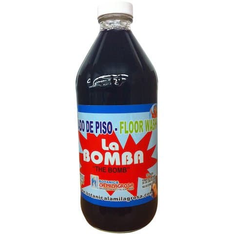Original Botanica La Bomba Floor Wash Spiritual Cleansing Negative Energy Protection Herb Purification Evil Eye Bad Energy Removal, 16oz