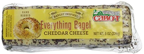 Cabot Everything Bagel Cheese, 8 oz