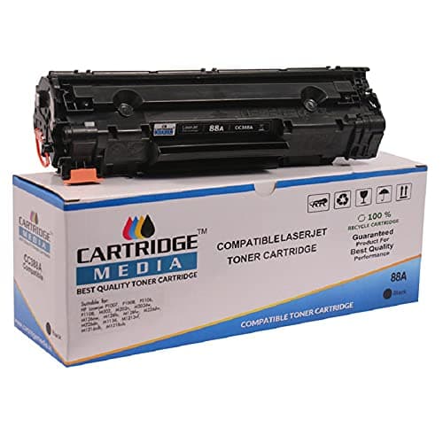 CARTRIDGE MEDIA Premuim Quality and Genuine Product P1007, P1008, P1106, P1108, M202, M202n, M202dw, M126nw, M128fn, M128fw, M226dw, M226dn, M1136, M1213nf, M1216nfh, M1218nfs CC388A Toner Cartridge