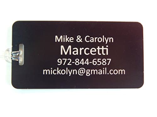 Luggage-Tag Custom Engraved Jumbo Aluminum (5)