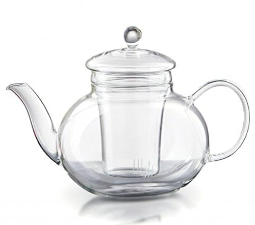 Boral teapot / glass jug "Melody" with glass filter, 1,0 l