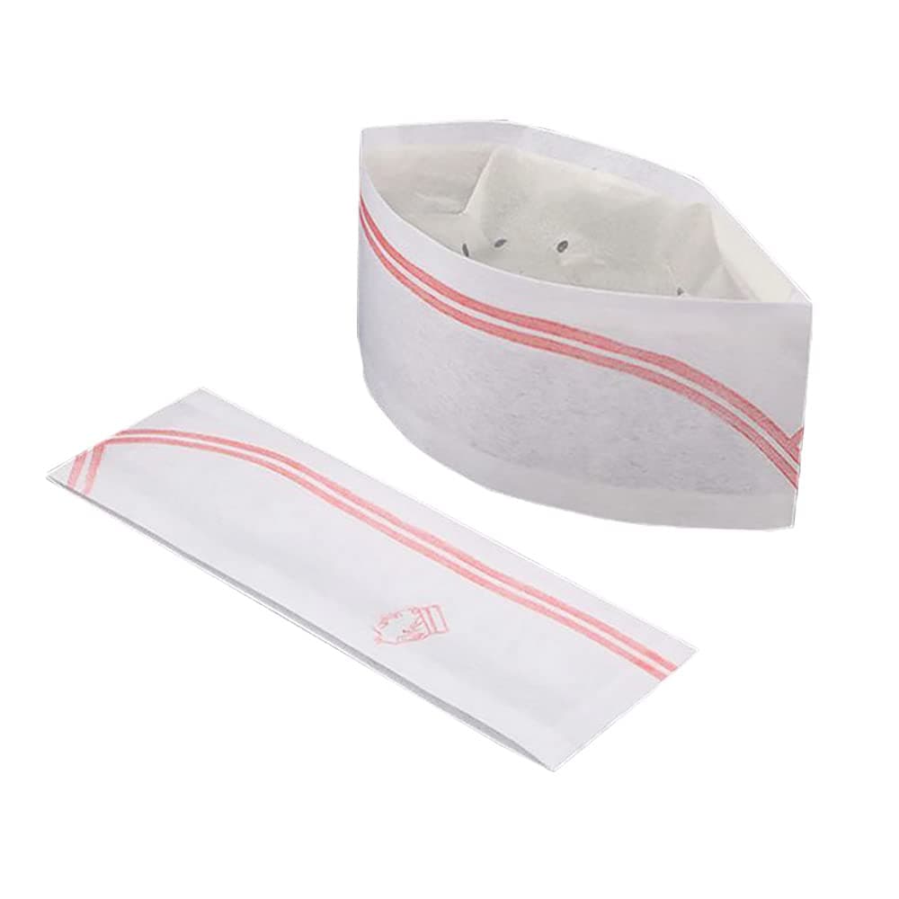 20 Pcs Disposable Chef Hat, Adjustable White Chef Hat, Non-Woven Fabrics Chef Tall Hat for Food Restaurants, Party