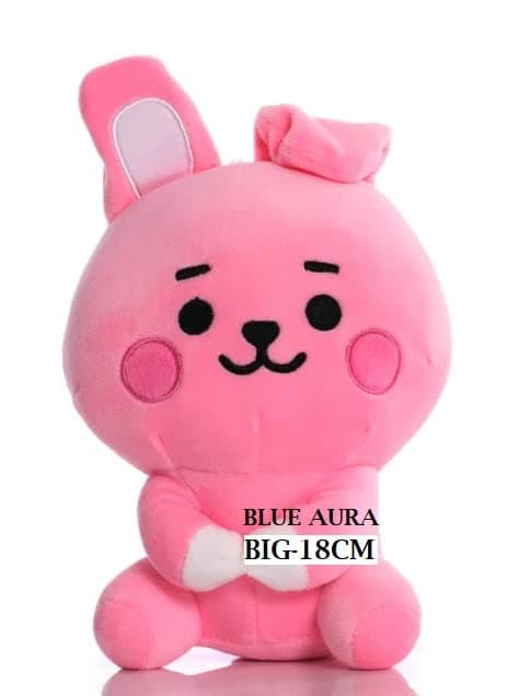 BTS Plushies Toy Cooky19CM Big Size BT21 Sitting Stuffed Plush Soft Toy (Cooky 19cm Plush)