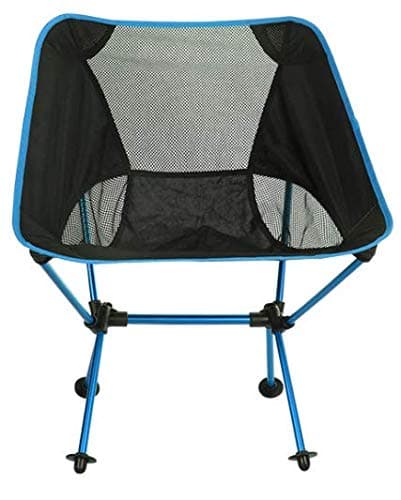 Folding Chair Portable Light weight Fishing Chair Seat Stool Fishing Camping Hiking Gardening Pouch BBQ Picnic Chair blue KBD