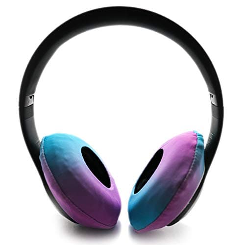 EarHugz Sweat Protecting Washable Headphone Covers - Protect All Headphones - Makeup Resistant - Gym Workout, Gamer, DJ Headphones (Regular)