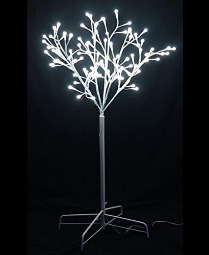 Bortex LED Twig Trees - 6' White - white lights