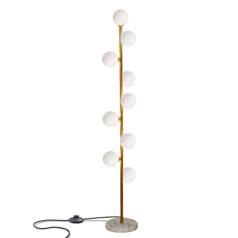 Hsyile Lighting KU300198 Cozy Elegant Modern Creative Floor Lamp for Living Room,Bedroom,Office,9 Lights