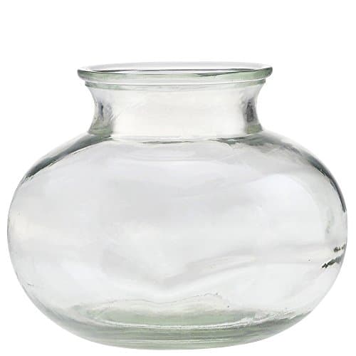 Couronne Company 7352 Terra Glass Container, 82 oz Capacity, Clear