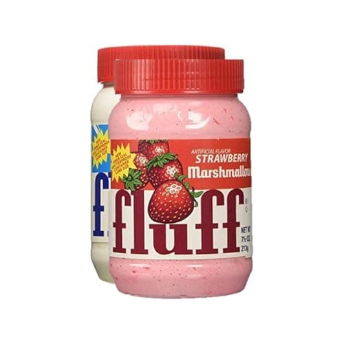 Marshmallow Fluff Two Pack - Original, and Strawberry