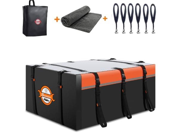 Sailnovo Roof Boxes Roof Rack Bag with Roof Reinforced Straps