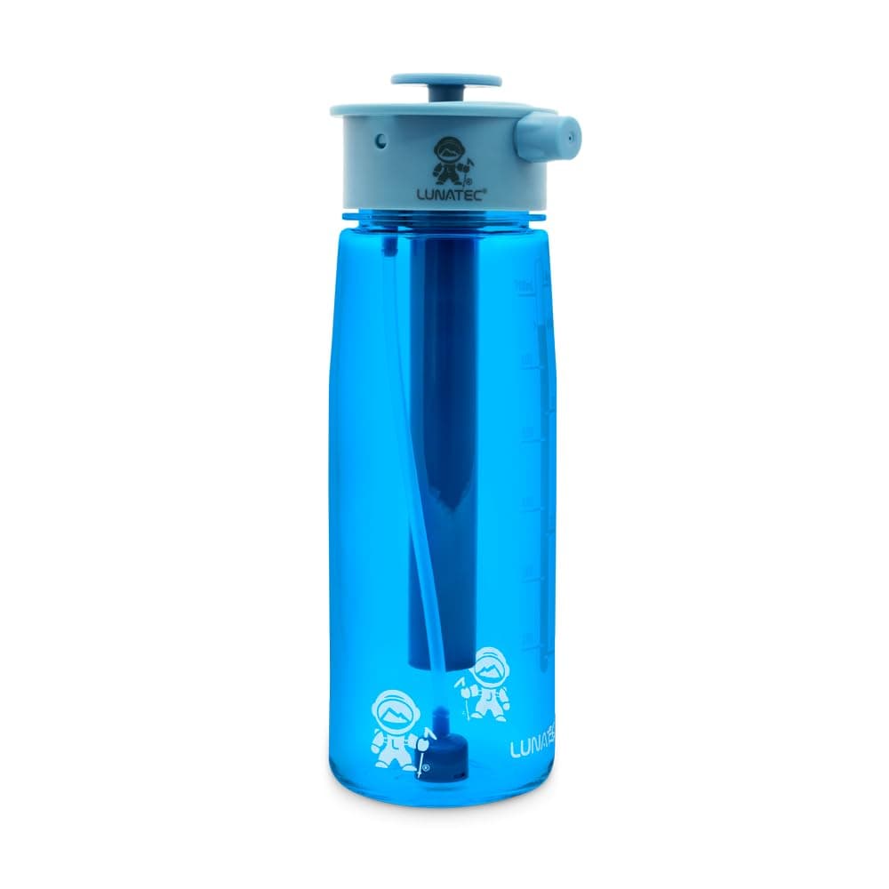 Lunatec Hydration Spray Water Bottle is a pressurized personal mister, camp shower and sport water bottle in one easy-to-use BPA free bottle.