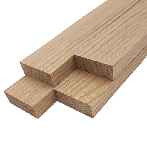 Barrington Hardwoods Red Oak Lumber Board - 3/4 in x 2 in (4 Pcs) (3/4" x 2" x 48")