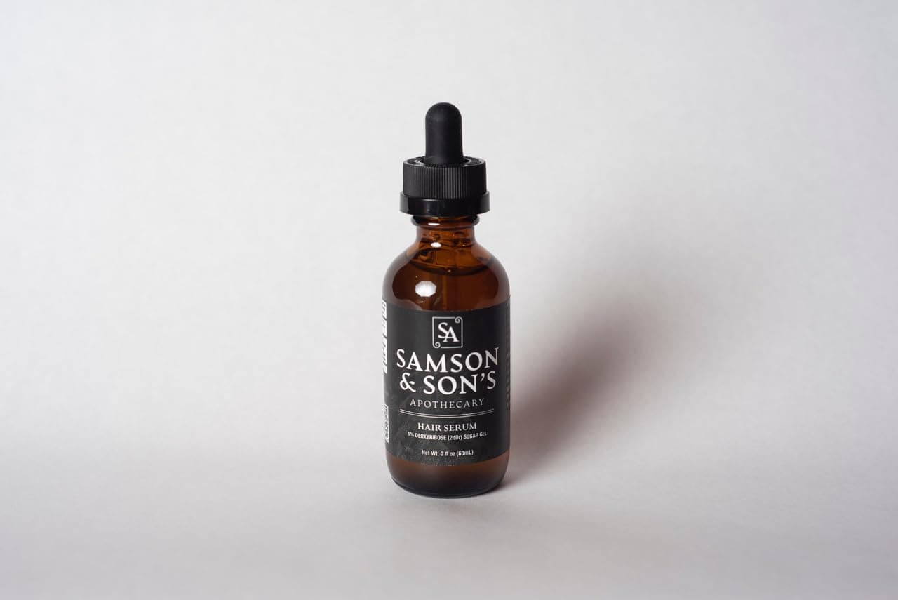 Samson's Hair Regrowth Serum (Deoxyribose (2dDr) 1% formula) (60mL)