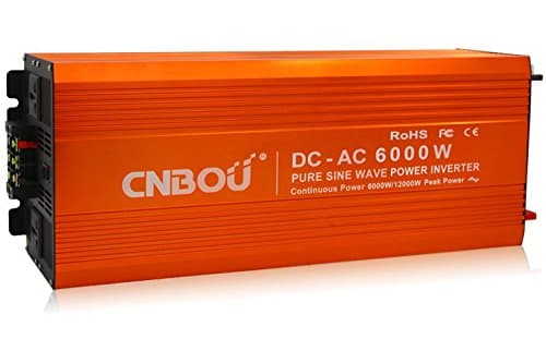 B48P6000W-1 110 VAC Output Pure Sinewave Inverter, 6000W, 48V Input