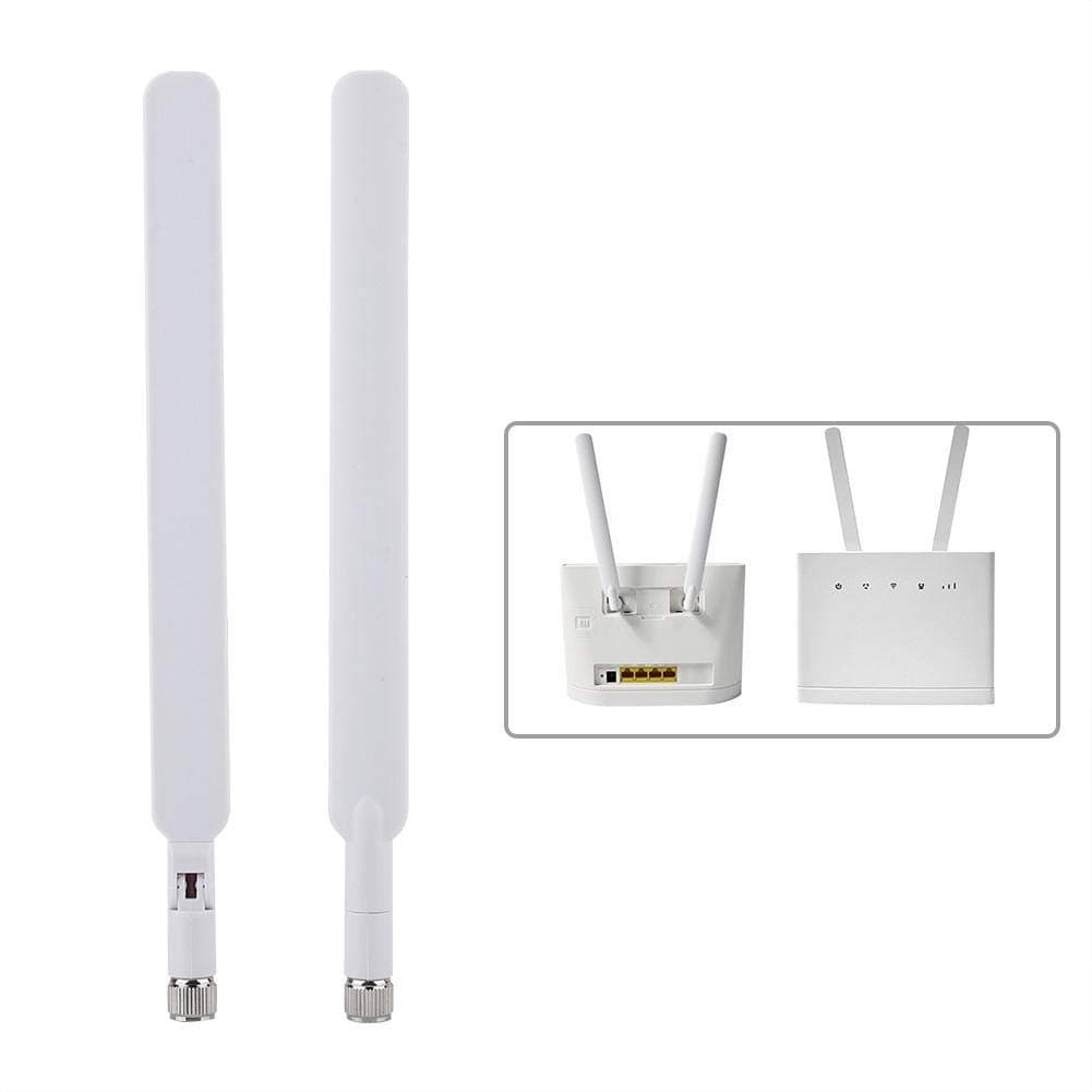 2PCS Router Antenna,2X 5dBi 4G LTE Antenna, Gain Antenna with SMA Connector, Antenna, Antenna for Huawei B310/B593/B315s/E5186s CPE Router
