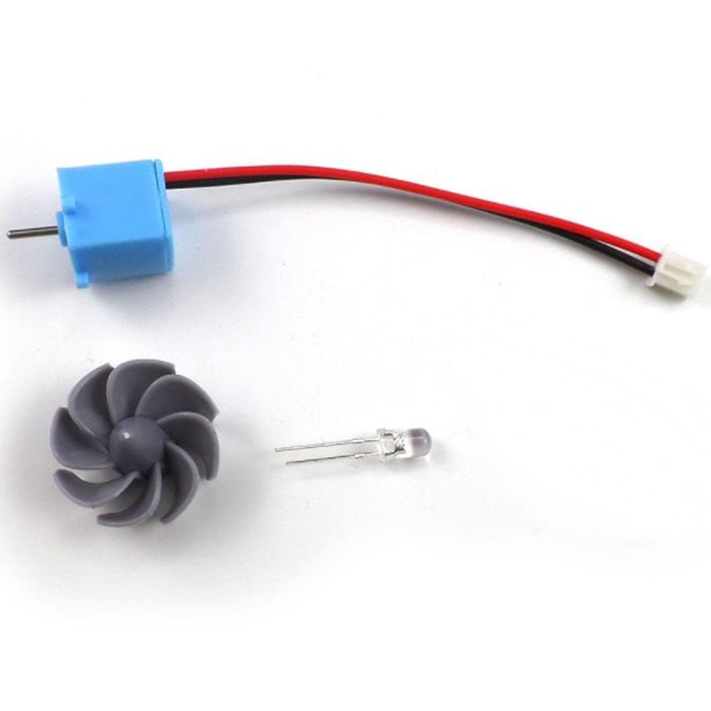 Kush 2-in-1 Wind/Water Generator Turbine Hydroelectric Generator Power Motor Kids Assemble Toy