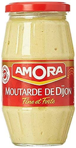 Moutarde de Dijon Fine et Forte - Fine and Strong French Dijon Mustard, 440g (15.5oz) Jar