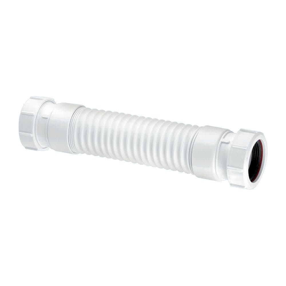 Mcalpine Flexcon4 Flexible Waste Connector Fitting 1-1/2Inch Universal Outlet, White
