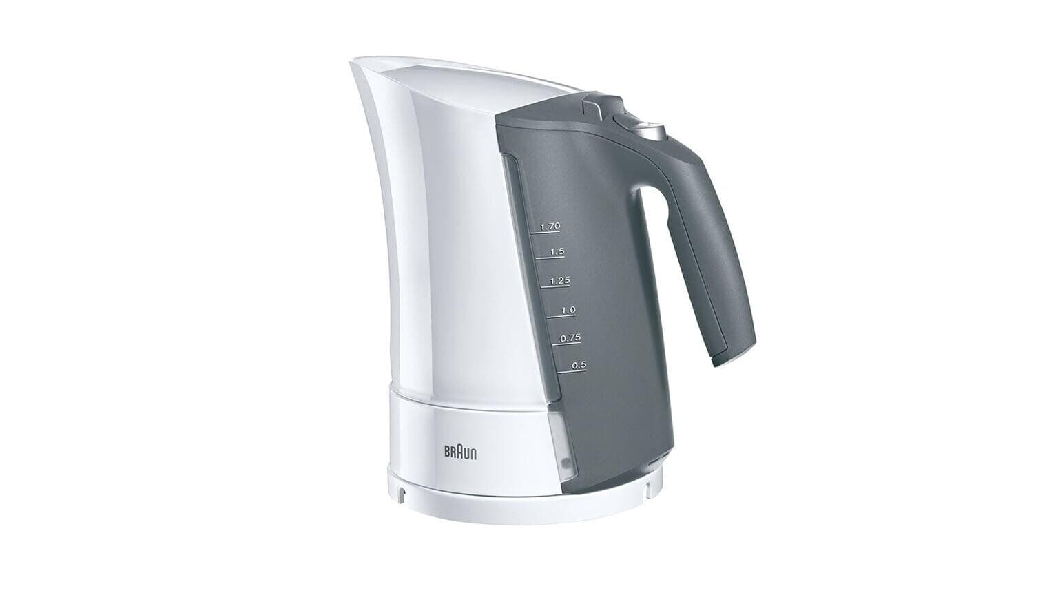 Braun WK 500 AquaExpress Bollitore (3000 watt, 1,7 litri), bianco