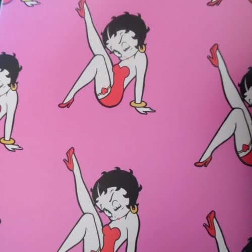 Betty Boop Character Gift Wrap Wrapping Paper 50x70cm Folded