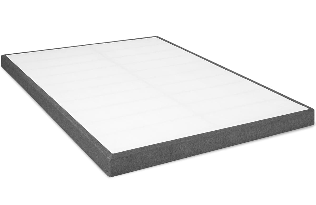 TATAGO King Box Spring, 9 Inch Metal Box Spring King Size, Heavy Duty Mattress Foundation, Easy Assembly, Non-Slip, No Noise