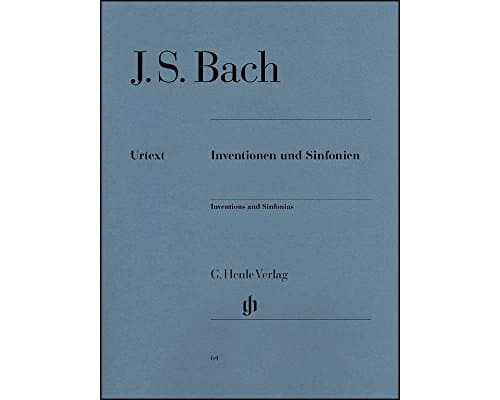 Inventions and Sinfonias BWV 772-801 Softcov Piano Solo