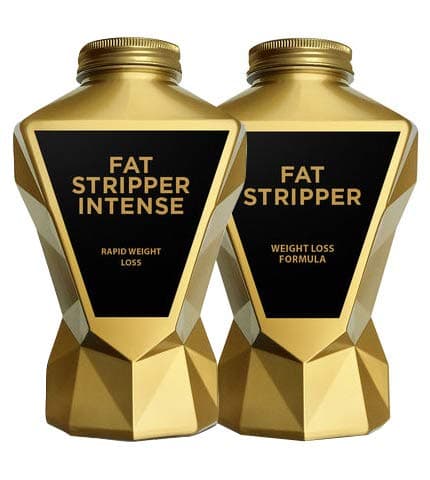 LA Muscle The Fat Stripper Combo | Two Powerful Fat Burners for Men and Women | Big Saving | Effective Fat Loss and Weight Management Combo Bundle | GM Free