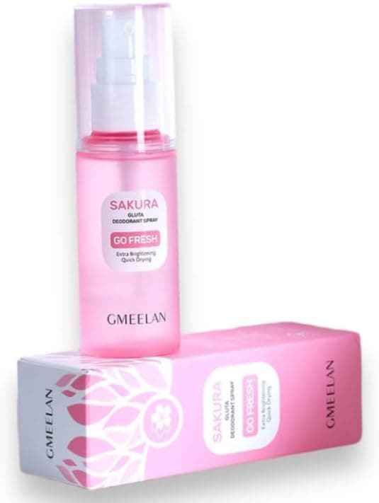 GMEELAN SAKURA GLUTA BRIGHTENING UNDERARM CREAM 30g