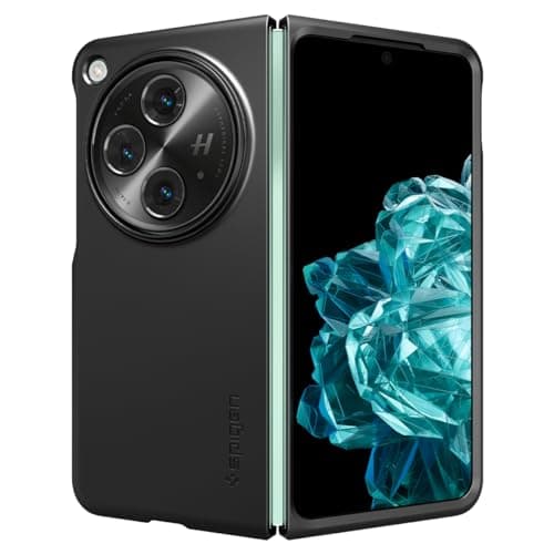 Spigen Thin Fit for OnePlus Open Case, OnePlus Open Back Cover - TPU+Poly Carbonate|Black