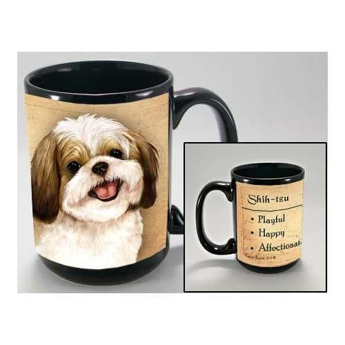 My Faithful Friend Mugs (Shih-Tzu, Gold)