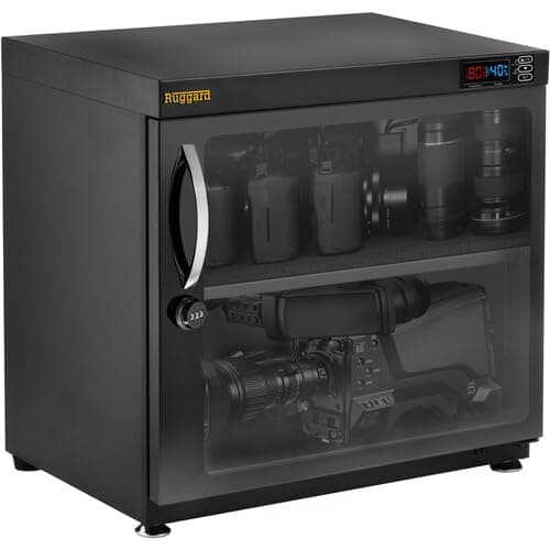 RUGGARD EDC-80LC Electronic Dry Cabinet (Black, 80L)