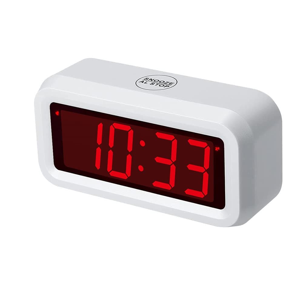 Digital Alarm Clock Battery Operated Desk Clock