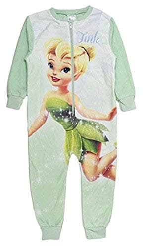 A/W 16 - Girls DISNEY TINKERBELL onesie - Age 5/6yrs - (5/6yrs)